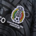 Mexico 1998 Third Retro Jersey – Black/Gray - Image 6