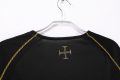 Portugal 2006 Away Retro Jersey – Black/Gold - Image 3