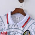 Mexico 1998 Away Retro Jersey – White/Gray - Image 7