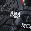 Mexico 1998 Third Retro Jersey – Black/Gray - Image 8