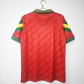 Portugal 1992-94 Home Retro Jersey – Red/Green - Image 8