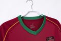 Portugal 2006 Home Retro Jersey – Red/Green - Image 3
