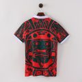 Mexico 1997 Away Retro Jersey – Red/Black - Image 6
