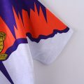 Scotland 1991-93 Away Retro Jersey – White/Purple/Orange - Image 4