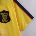Scotland 1996-98 Third Retro Jersey – Yellow/Navy - Image 6