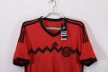 Mexico 2014 Away Retro Jersey – Red/Black - Image 3