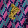 Scotland 1988 Away Retro Jersey – Pink/Blue - Image 4