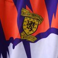 Scotland 1991-93 Away Retro Jersey – White/Purple/Orange - Image 3