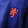 Netherlands 2014 Away Retro Jersey – Blue - Image 4