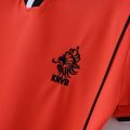 Netherlands 1998 Home Retro Jersey – Orange - Image 4
