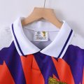 Scotland 1991-93 Away Retro Jersey – White/Purple/Orange - Image 2