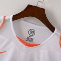 Netherlands 2004 Away Retro Jersey – White/Orange - Image 2