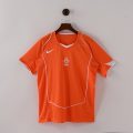 Netherlands 2004 Home Retro Jersey – Orange