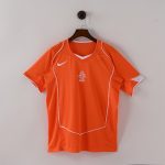 Netherlands 2004 Home Retro Jersey – Orange