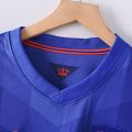 Netherlands 2014 Away Retro Jersey – Blue - Image 2