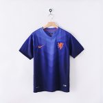 Netherlands 2014 Away Retro Jersey – Blue