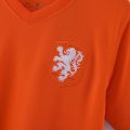 Netherlands 2014 Home Retro Jersey – Orange - Image 2
