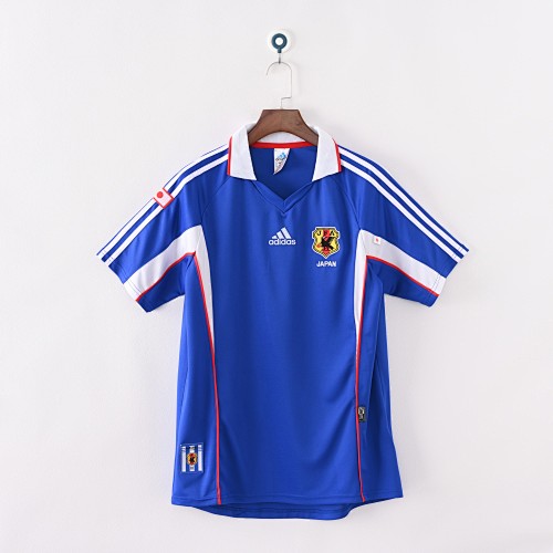small (5) Japan 1999 Home Retro Jersey – Blue - Image 1