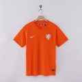 Netherlands 2014 Home Retro Jersey – Orange