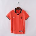 Netherlands 1998 Home Retro Jersey – Orange