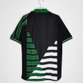 South Africa 1998 Away Retro Jersey – Black/Green - Image 8